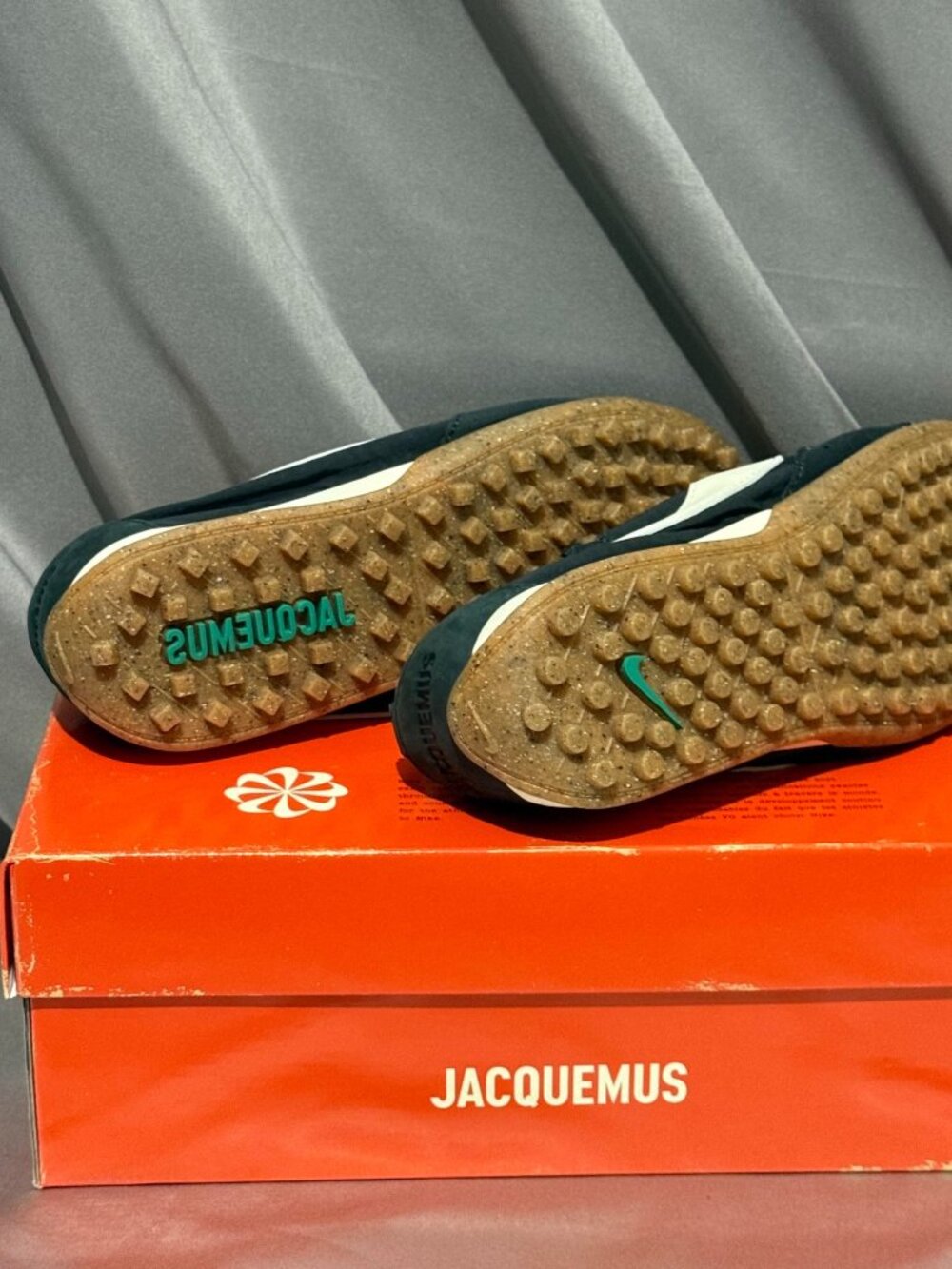 Nike x Jacquemus Moon Shoe Off Noir Black Sz US 7.5W/ EU 38.5 - Picture 9 of 9